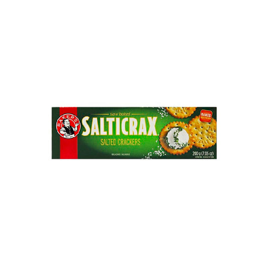 Bolacha saticrax black pepper Bakers 200g