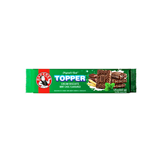 Bolacha topper menta Bakers 125g