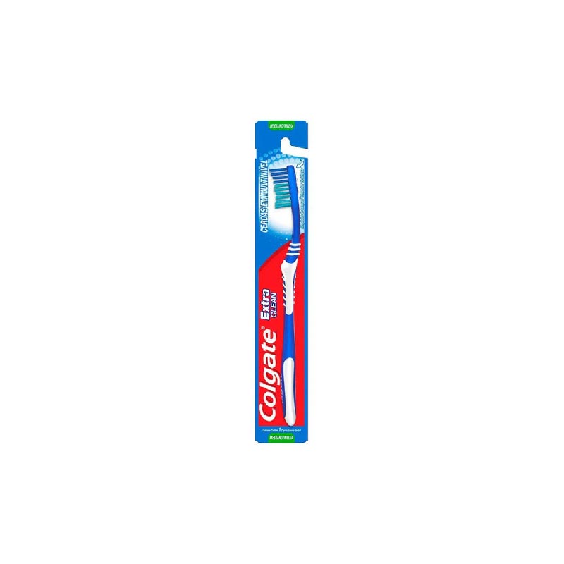 Escova de dentes extra clean colgate