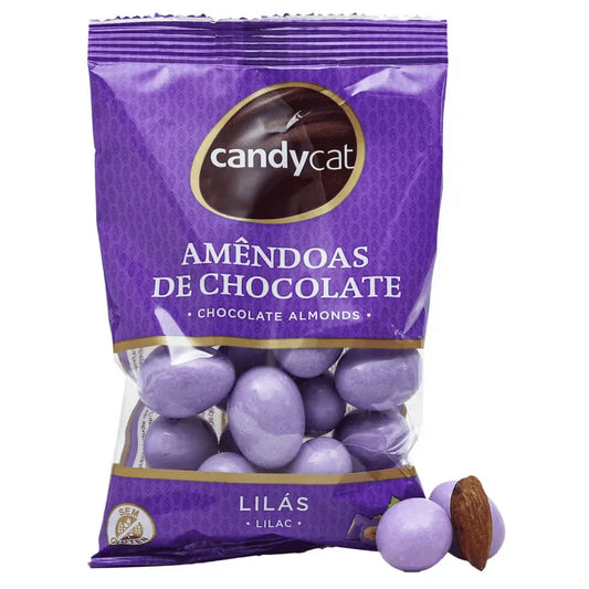 Saq Amendoa Lilas Candycat 100g