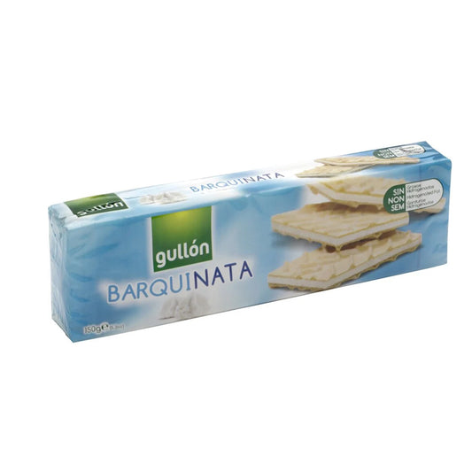 Bol wafer barquinata Gullón 150g