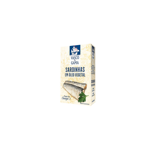 Sardinha óleo Vasco da Gama 120g