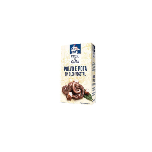 Polvo&pota em óleo Vasco da Gama 120g