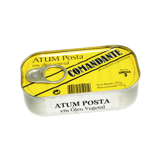 Atum óleo veg Comandante 110g