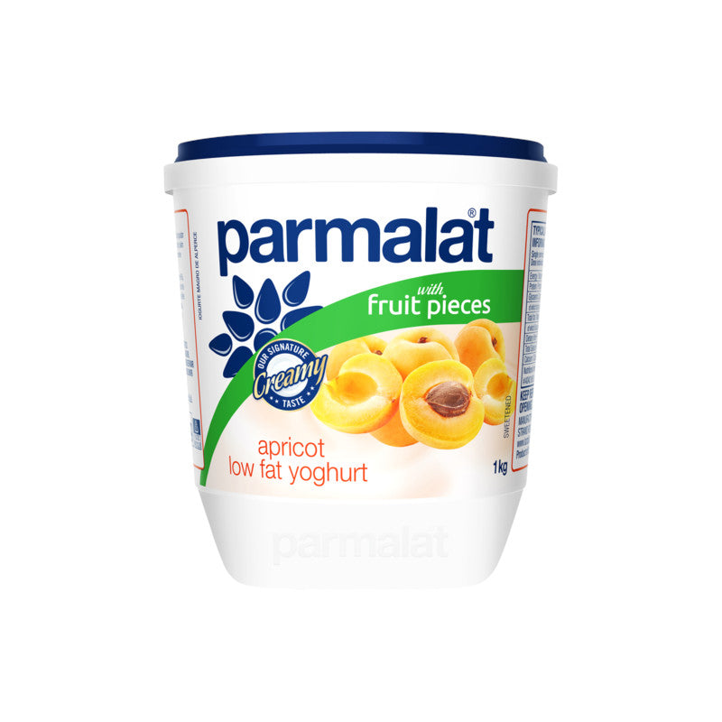 Iogurte double cream pessego/manga parmalat 1L