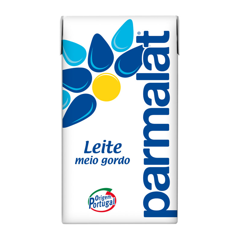 Leite meio gordo parmalat 1L