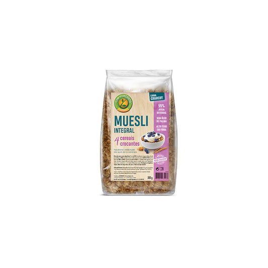 Muesli 4 cereais croc 100% 500g