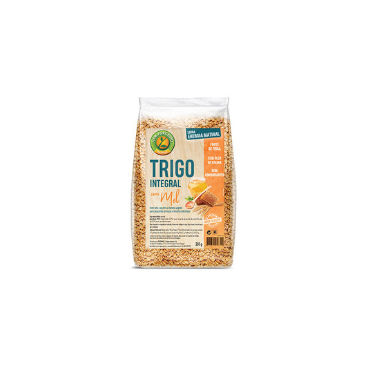 Cereias trigo integral c/mel 100% 250g