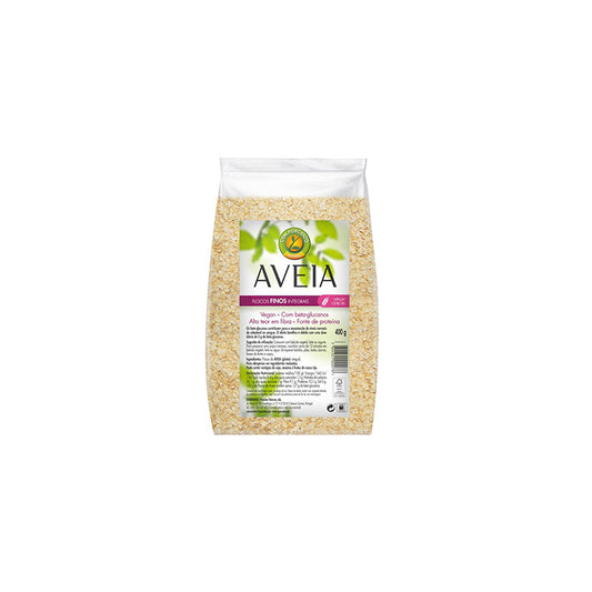 Flocos aveia fino int 100% 400g