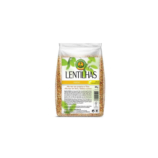 Lentilhas verdes 100% 500g