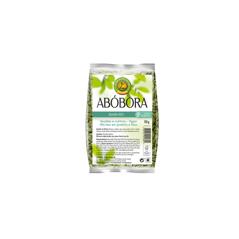 Sementes de abóbora 100% 150g