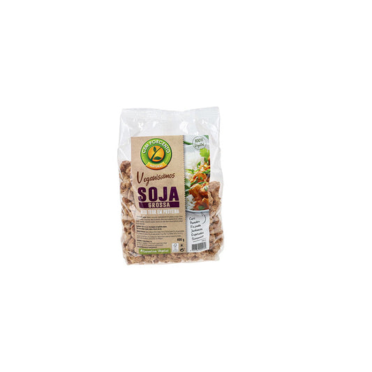 Soja grossa texturizada 100% 400g
