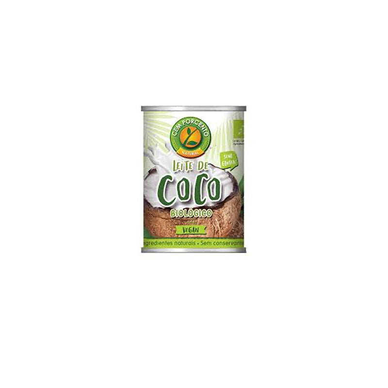 Leite coco bio 100% 400ml