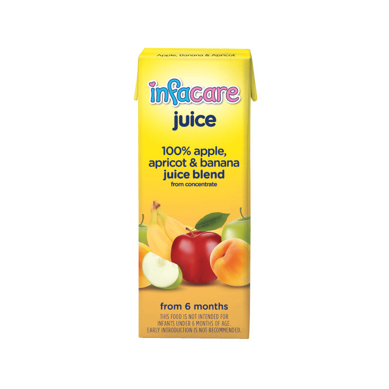 Sumo infacare maça/damasco/banana 200ml