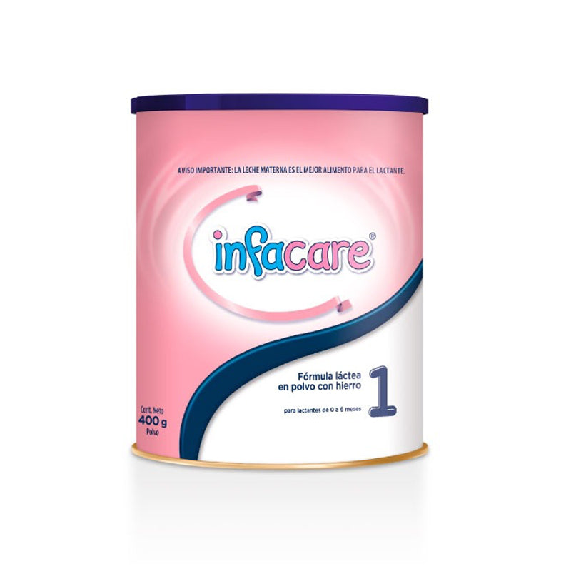 Leite em pó infacare 1 400g lata