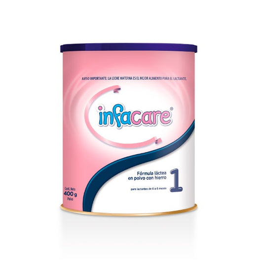 Leite em pó infacare 1 400g lata