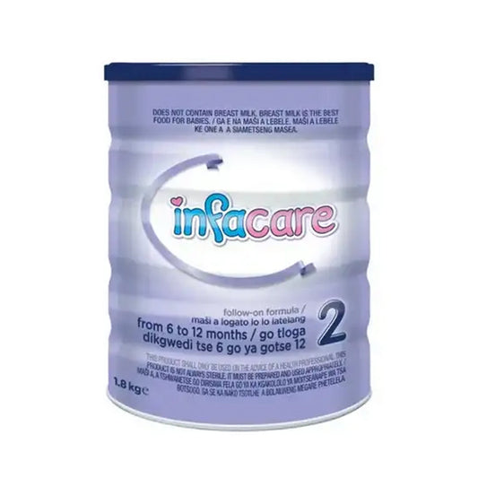 Leite em pó infacare 2 1.8kg