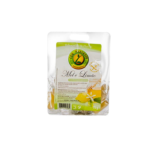 Rebuçados mel&limão 100% 75g