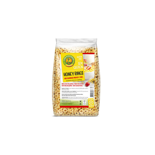 Honey rings s/glut 100% 250g