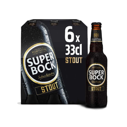Cerveja preta 5% Super Bock 330ml