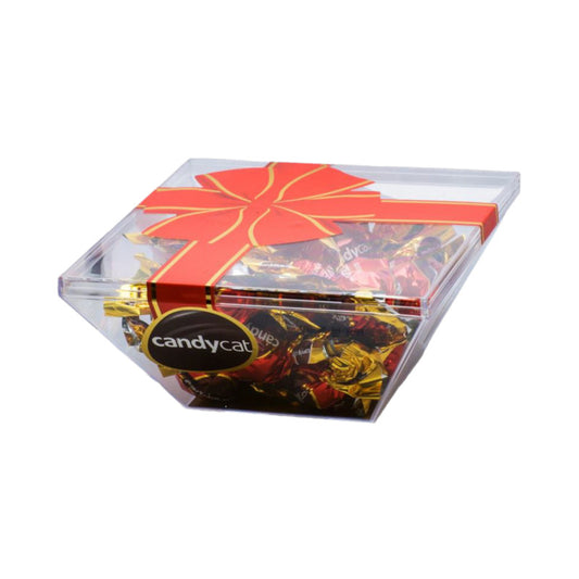 Caixa laço avelã Candycat 230gr