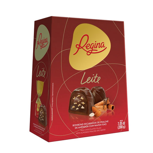 Bombom chocolate leite Regina 200gr