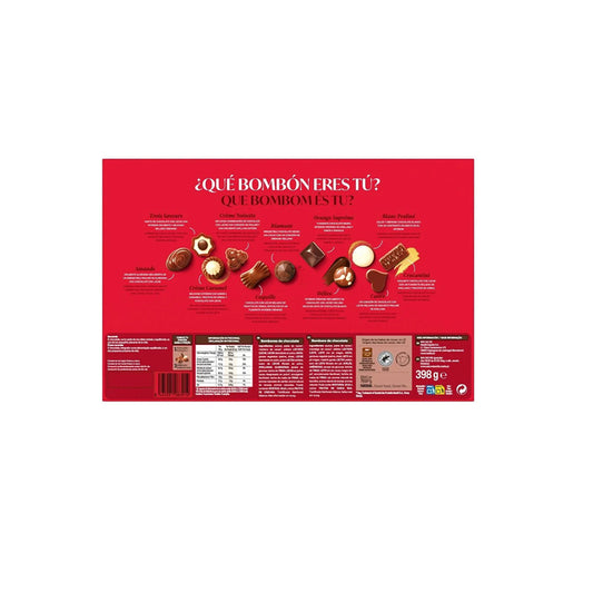 Bombom chocolate Caja roja 398gr