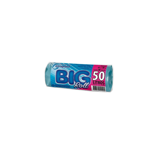 Saco de lixo 50L atilho Big Limpa 15uni