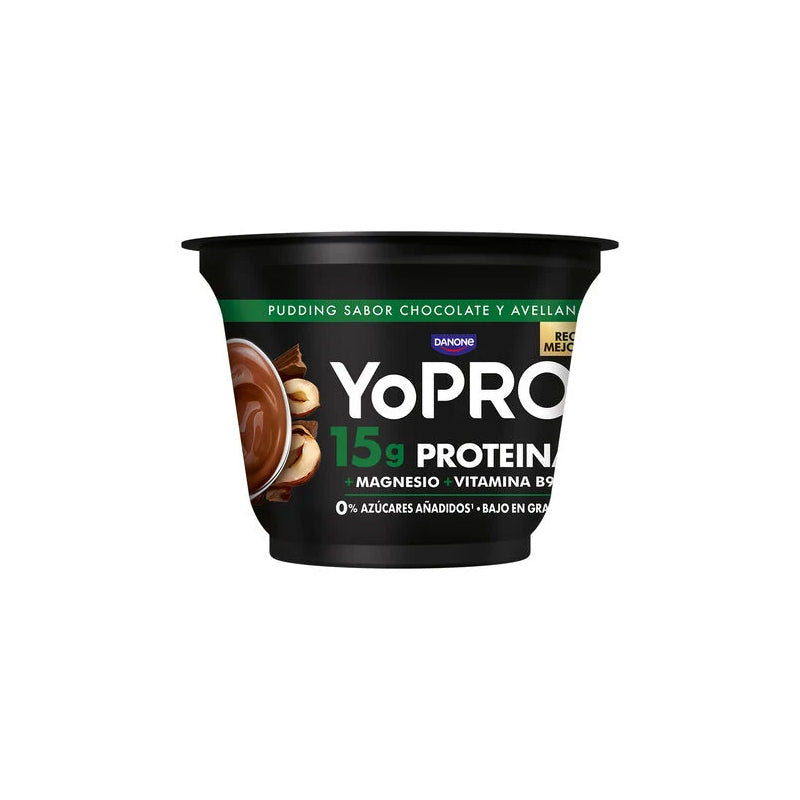 Pudim chocolate avelã Yopro 150gr