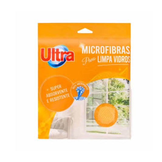 Pano limpa vidros microfibra Ultra 1un