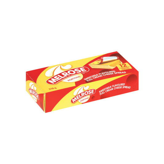 Melrose cheddar portions 216gr