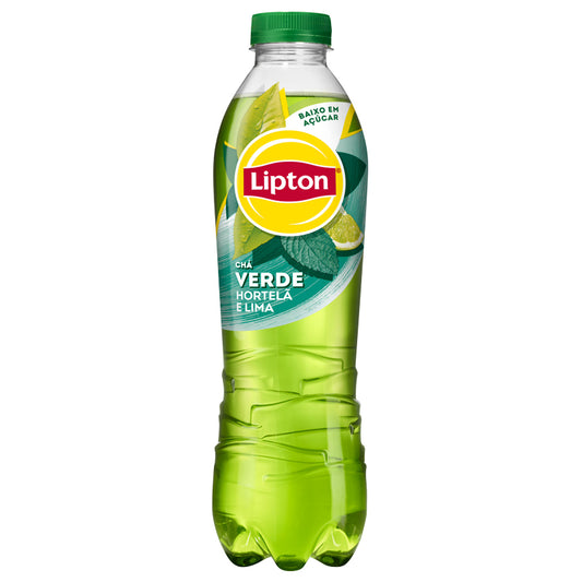 Cha verde hortela pet Lipton 1l