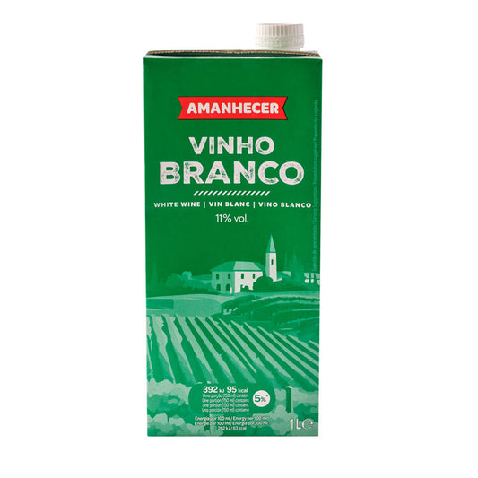 Vinho branco tetra Amanhecer 1l