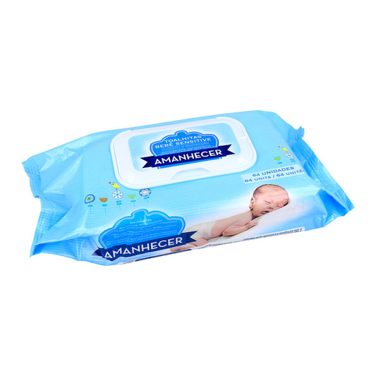 Toalhitas bebe sensitive  Amanhecer 64un