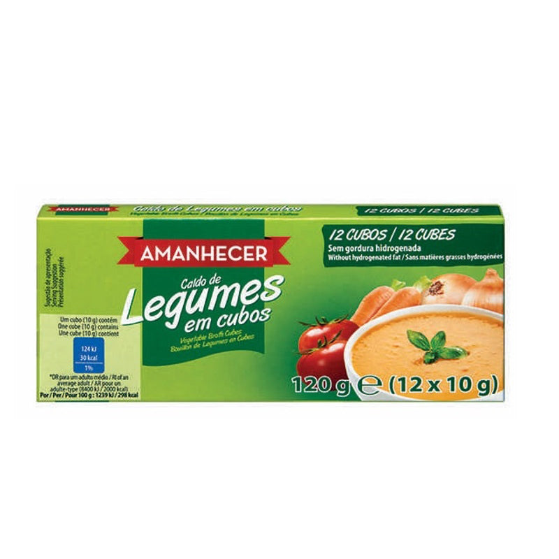 Caldo de legumes Amanhecer 12cubos