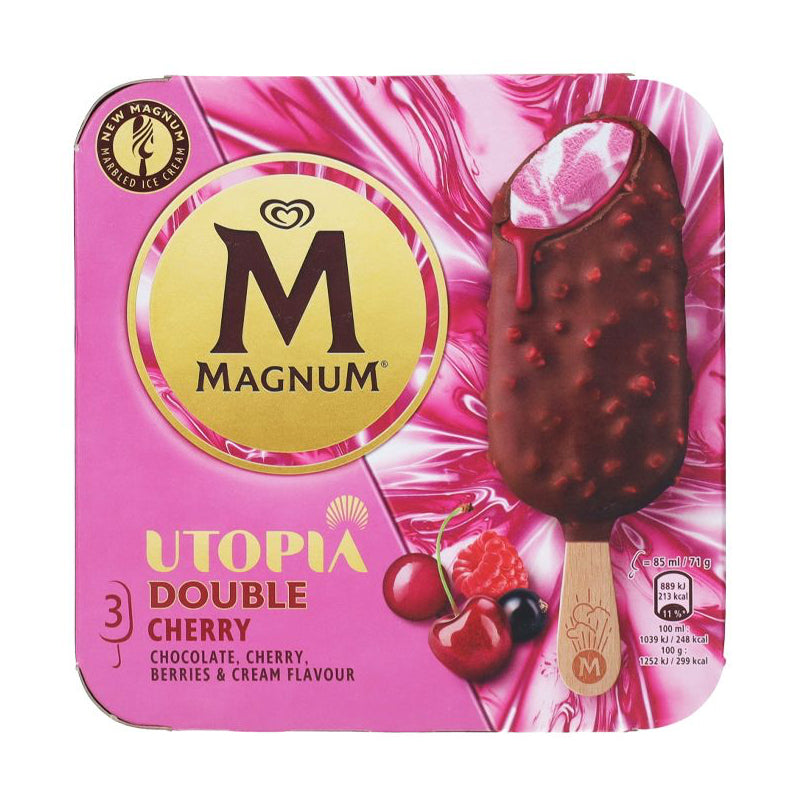 Gelado utopia double hazelnut Magnum 3un