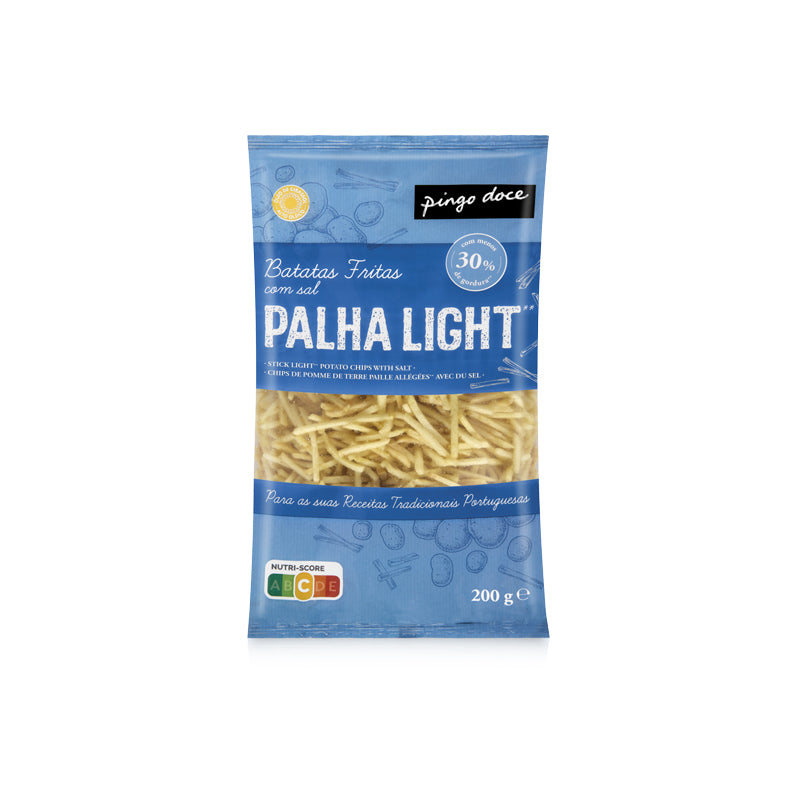 Batata frita palha light pd 200g