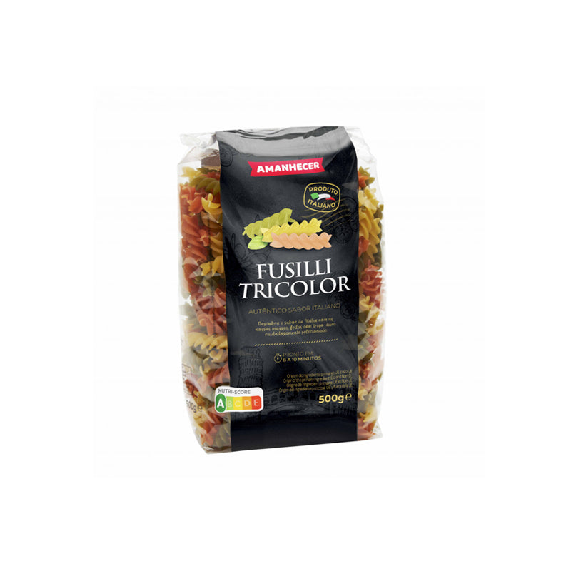 Massa fusili tricolor Amanhecer 500g