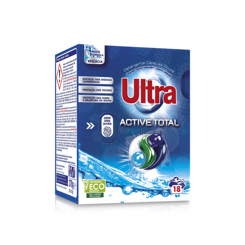 Detergente capsula active total pentacam ultra 18D
