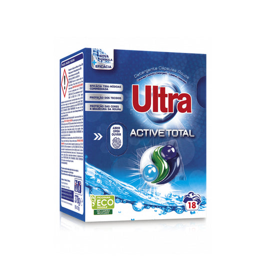 Detergente capsula active total pentacam ultra 18D
