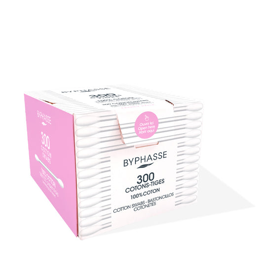 Cotonetes algodao Byphasse 300UN