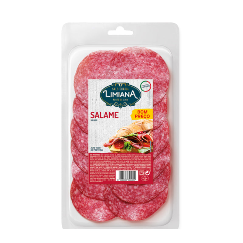 Salame fatiado curado 100gr