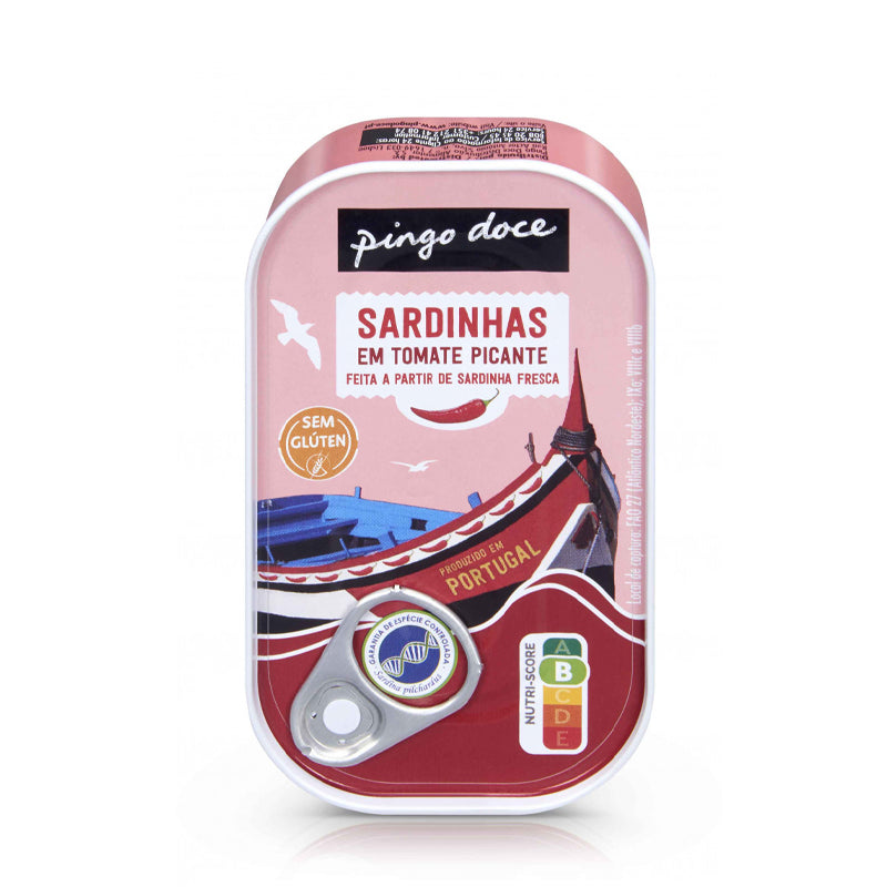 Sardinha toate picante pingo doce 120gr