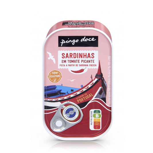 Sardinha toate picante pingo doce 120gr