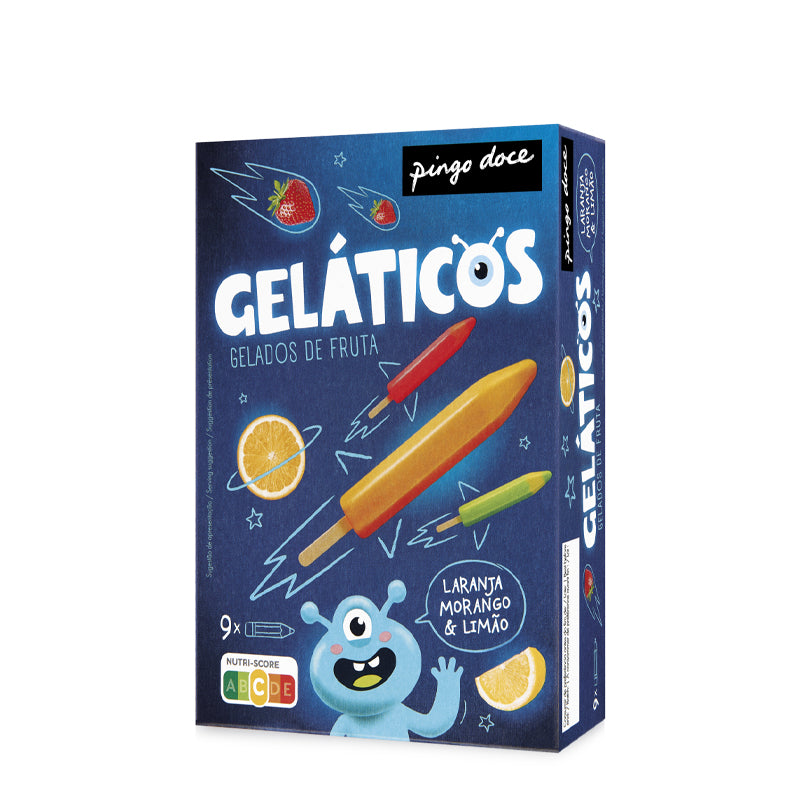 Gel gelaticos pingo doce 9 unidades