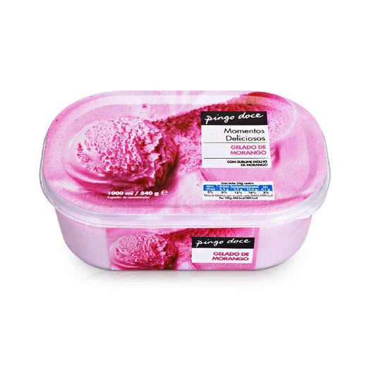 Gelado 3 sabores Pingo doce 1L