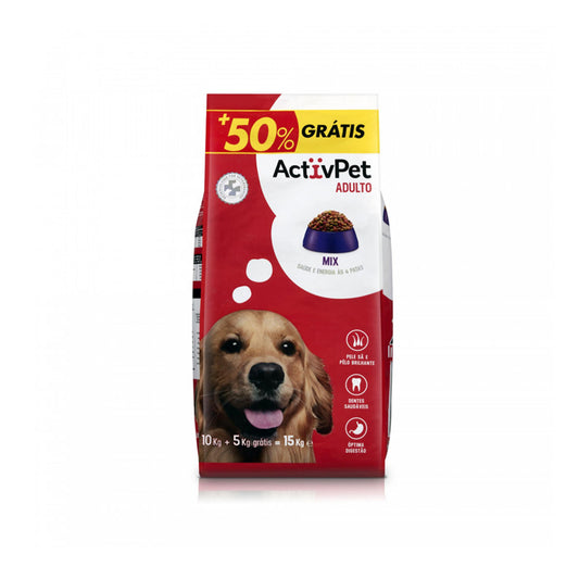Alimento seco cão junior frango Activpet 10Kg