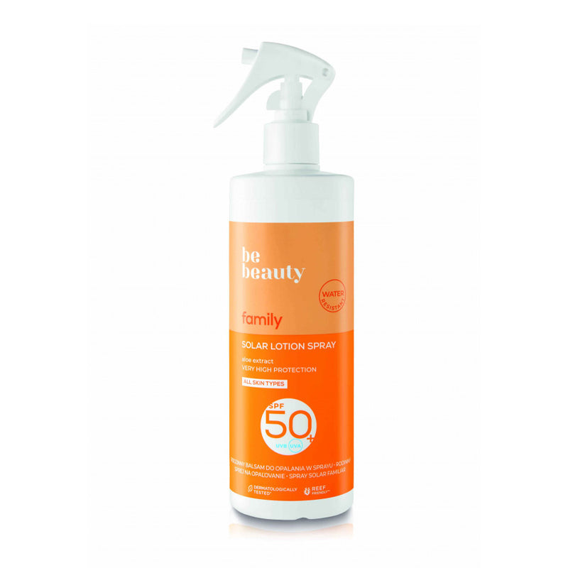 Spray solar familiar SPF50+ Be beauty 400ml