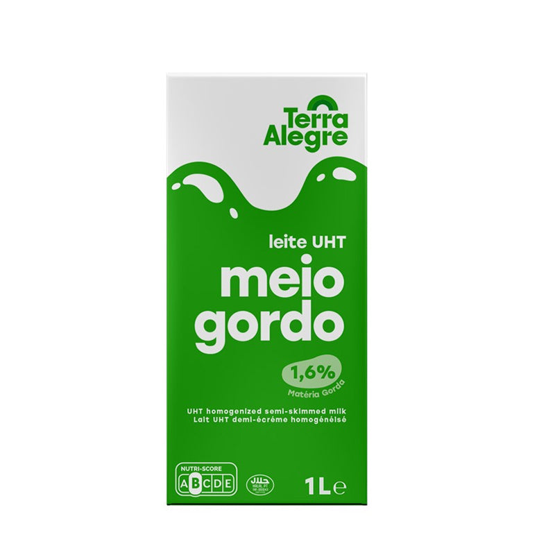 Leite meio gordo Terra Alegre 1lt