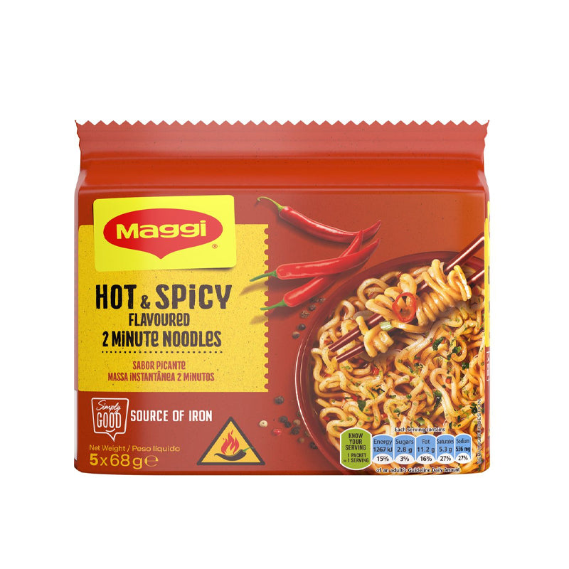 Massa instatanea hot&spicy Maggi 68gr